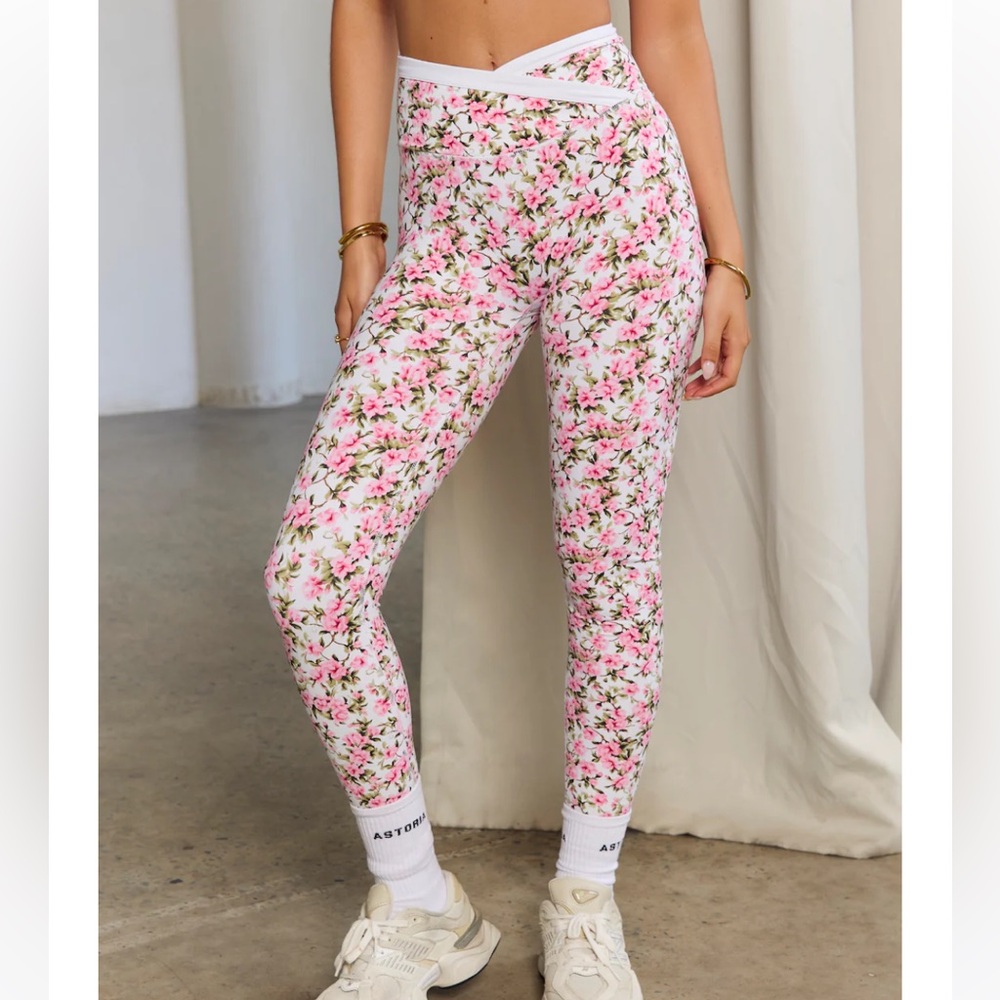 Astoria Activewear Floral Print Leggings